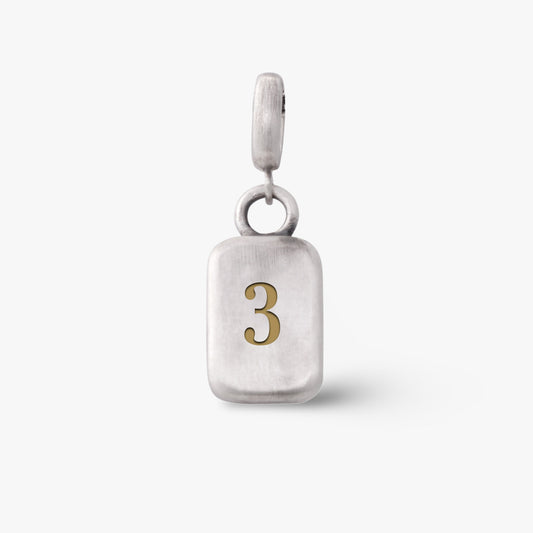 Numerology Pendant No3 - Golden Horn