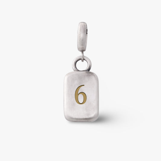 Numerology Pendant No6 - Golden Horn