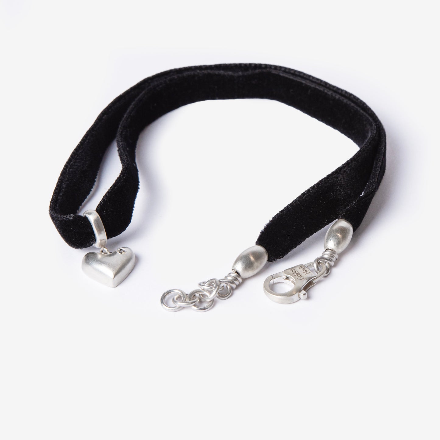 Black Velvet Choker Necklace-Golden Horn Jewellery