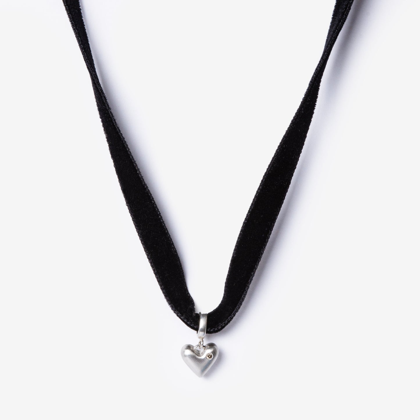 Black Velvet Choker Necklace-Golden Horn Jewellery