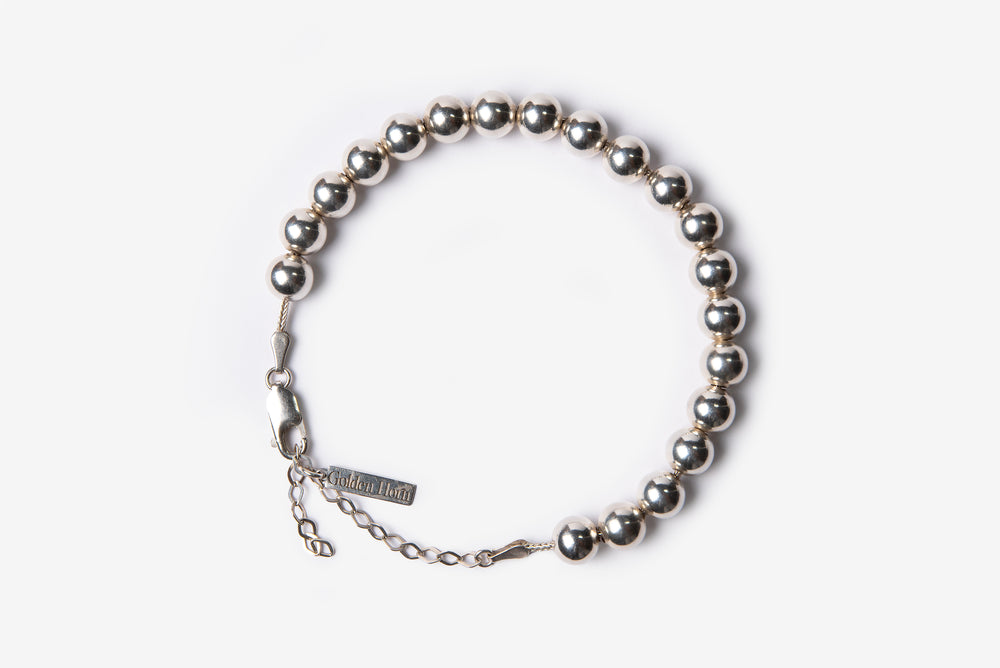 Silver Pearl Bracelet