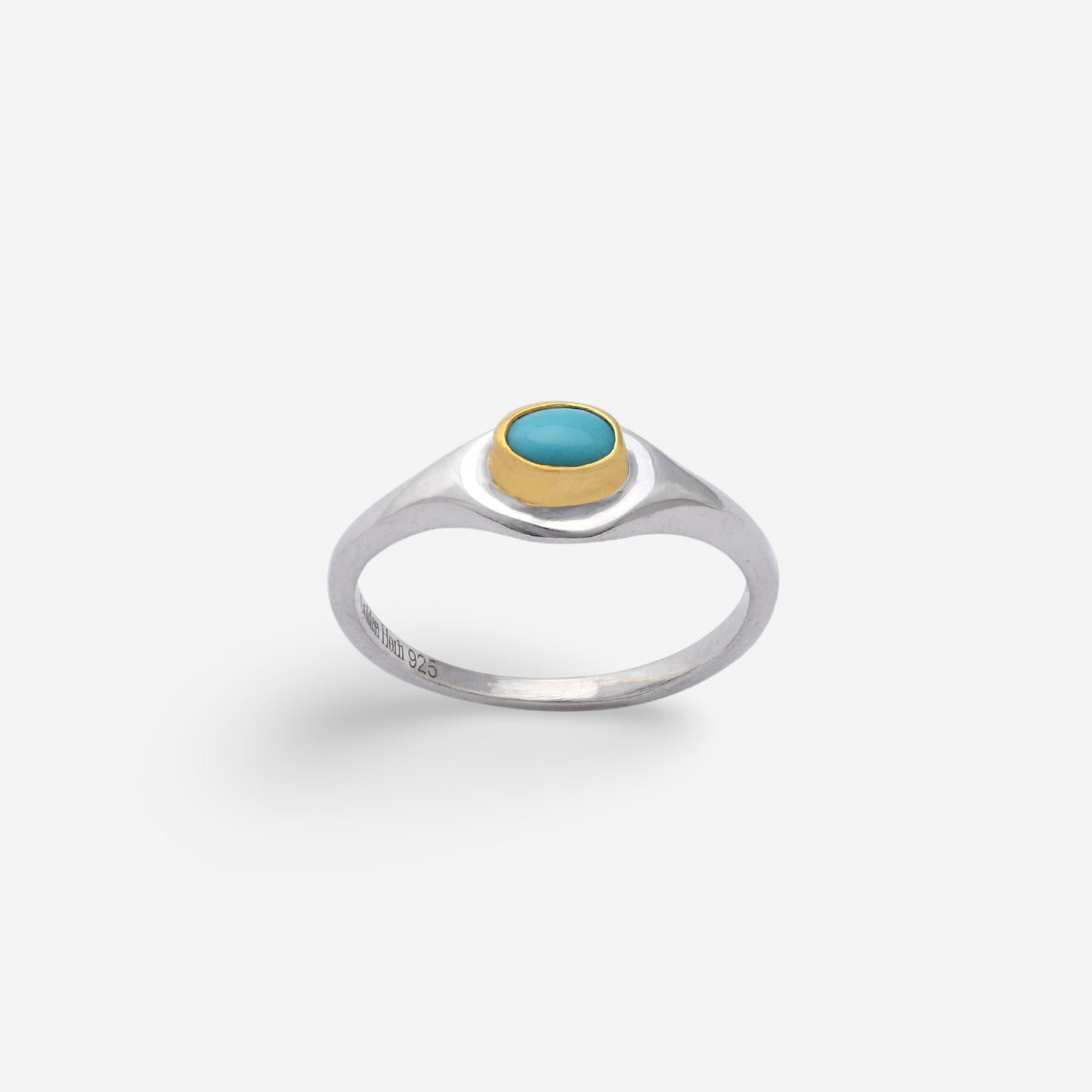 December Turquoise Birthstone Ring-Golden Horn Jewellery