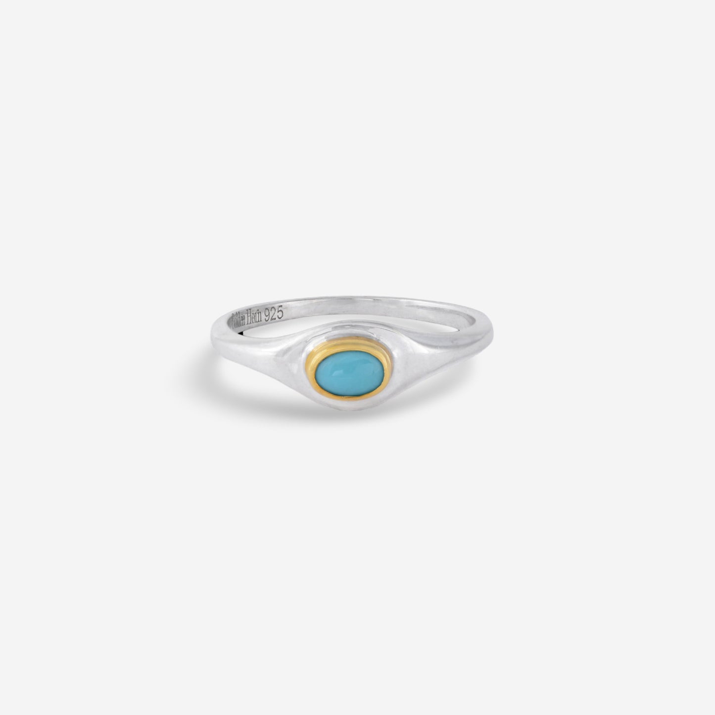 December Turquoise Birthstone Ring-Golden Horn Jewellery