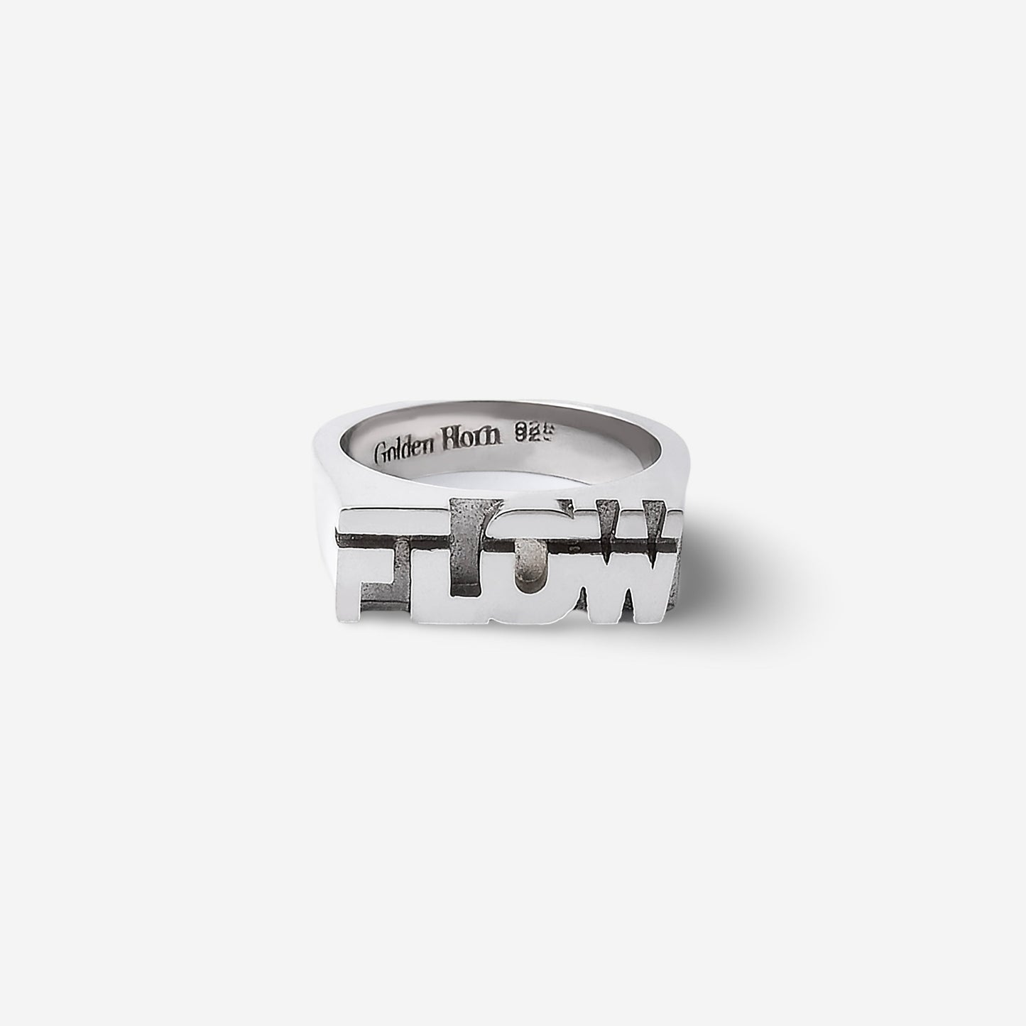 Flow Motto Manifesto Ring-Golden Horn Jewellery