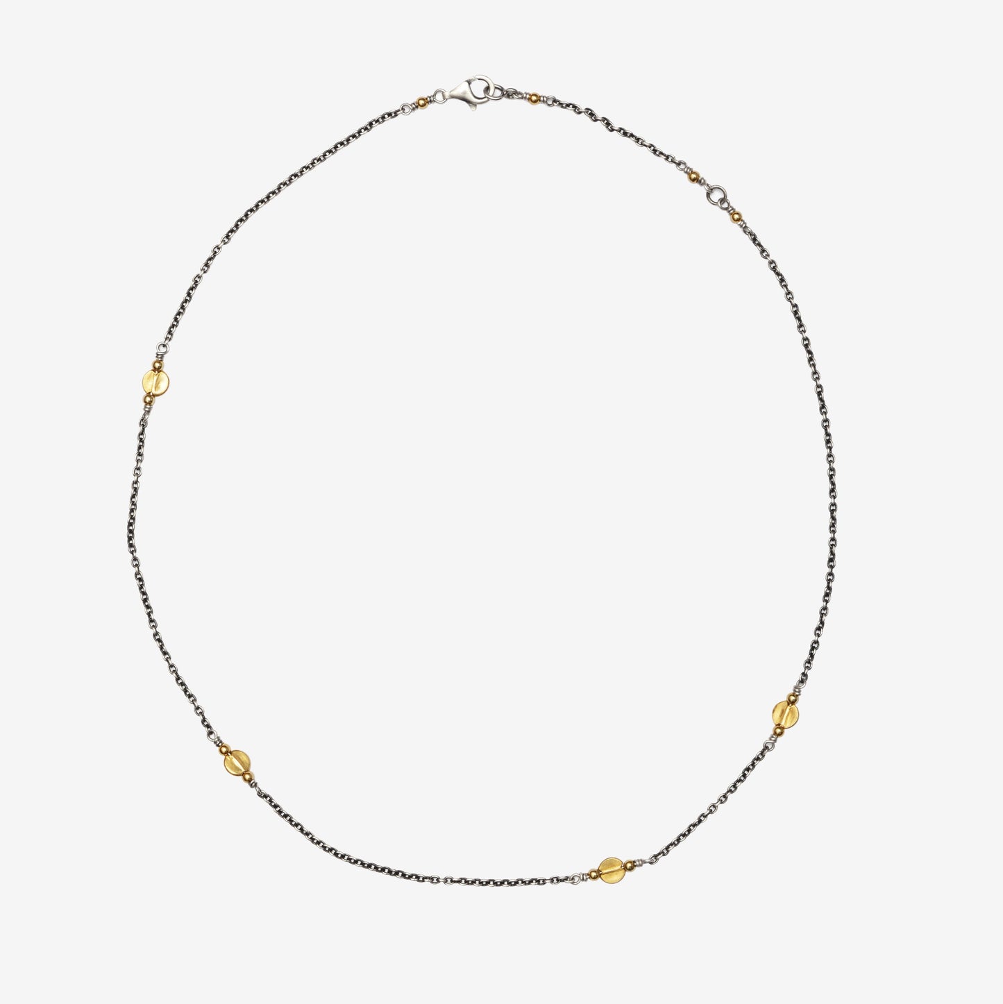 Golden Sunsets Chain Necklace- Golden Horn Jewellery