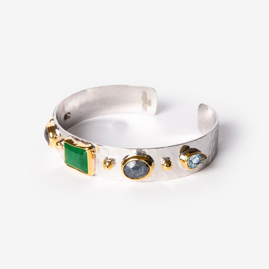 Helen Jade Gemstone Bracelet- Golden Horn Jewellery