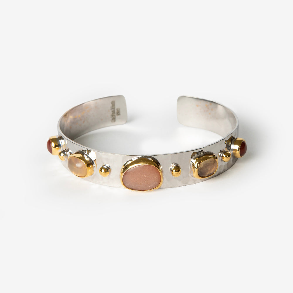 Helen Sunset Gemstone Bracelet- Golden Horn Jewellery