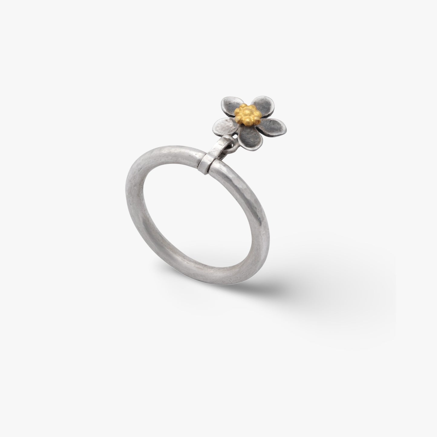 Mini Flower Ring - Golden Horn Jewellery