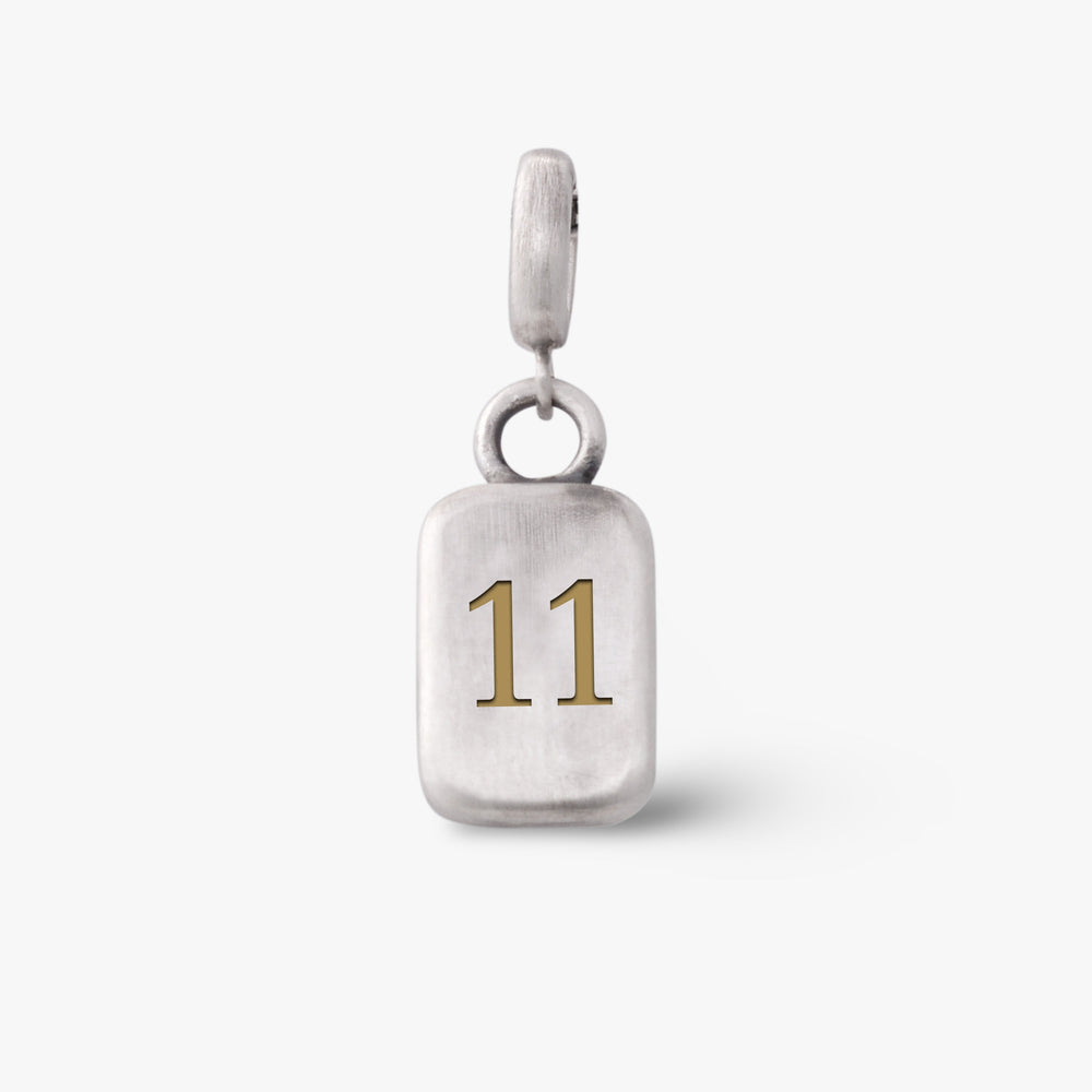 Number 11 Numerology Pendant- Golden Horn Jewellery