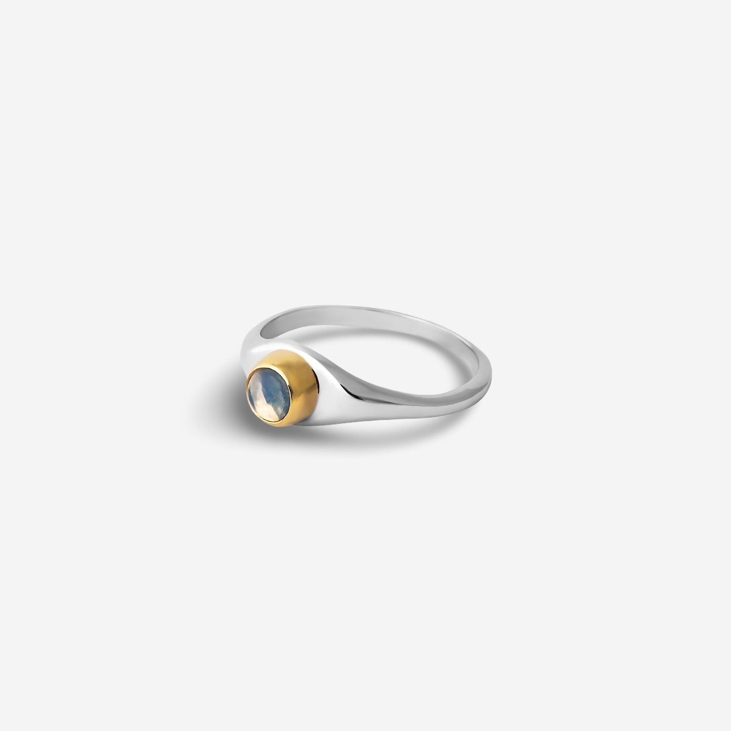 October Opal Birthstone Ring-Golden Horn Jewellery