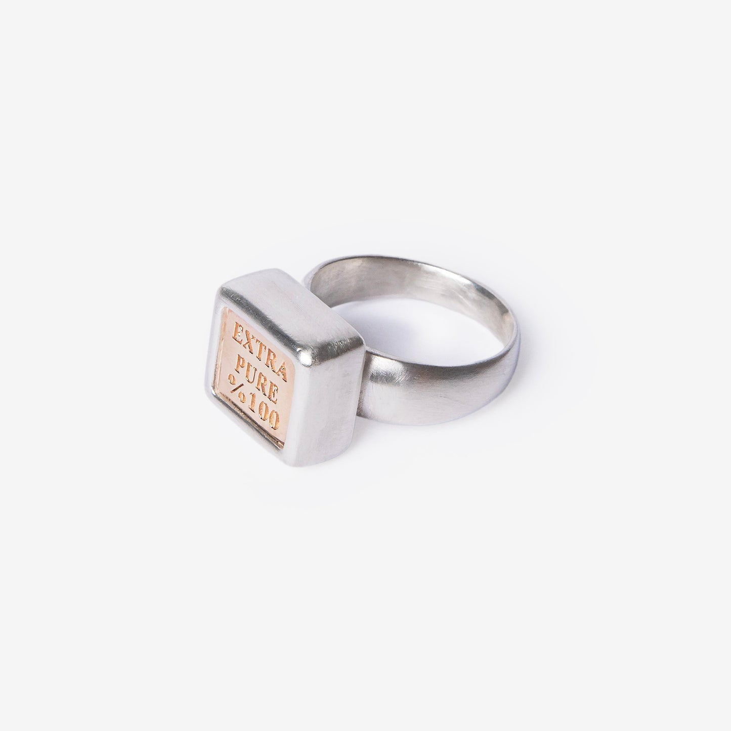 Pure Soap Silver Ring-Golden Horn Jewellery