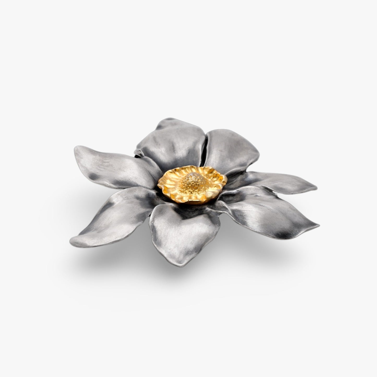 Queen Flower Silver Pendant- Golden Horn Jewellery