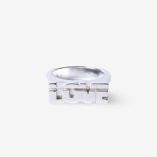 Love Motto Manifesto Ring - Golden Horn