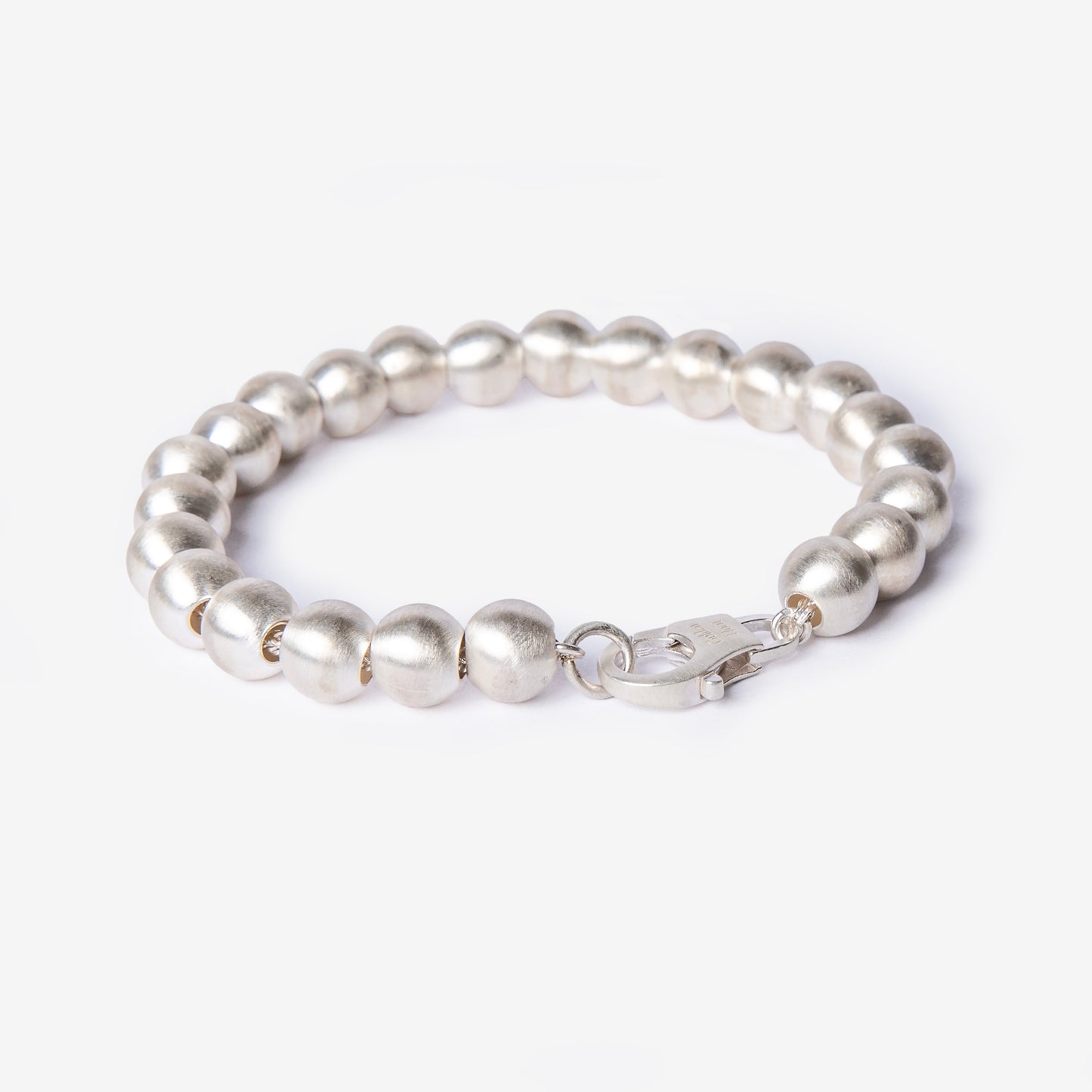 Silver Pearl Bracelet-Golden Horn Jewellery