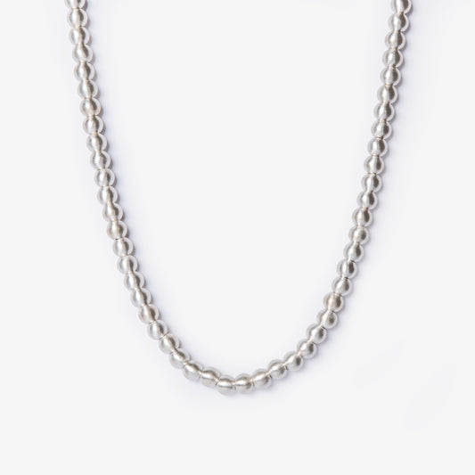 Silver Pearl Necklace-Golden Horn Jewellery