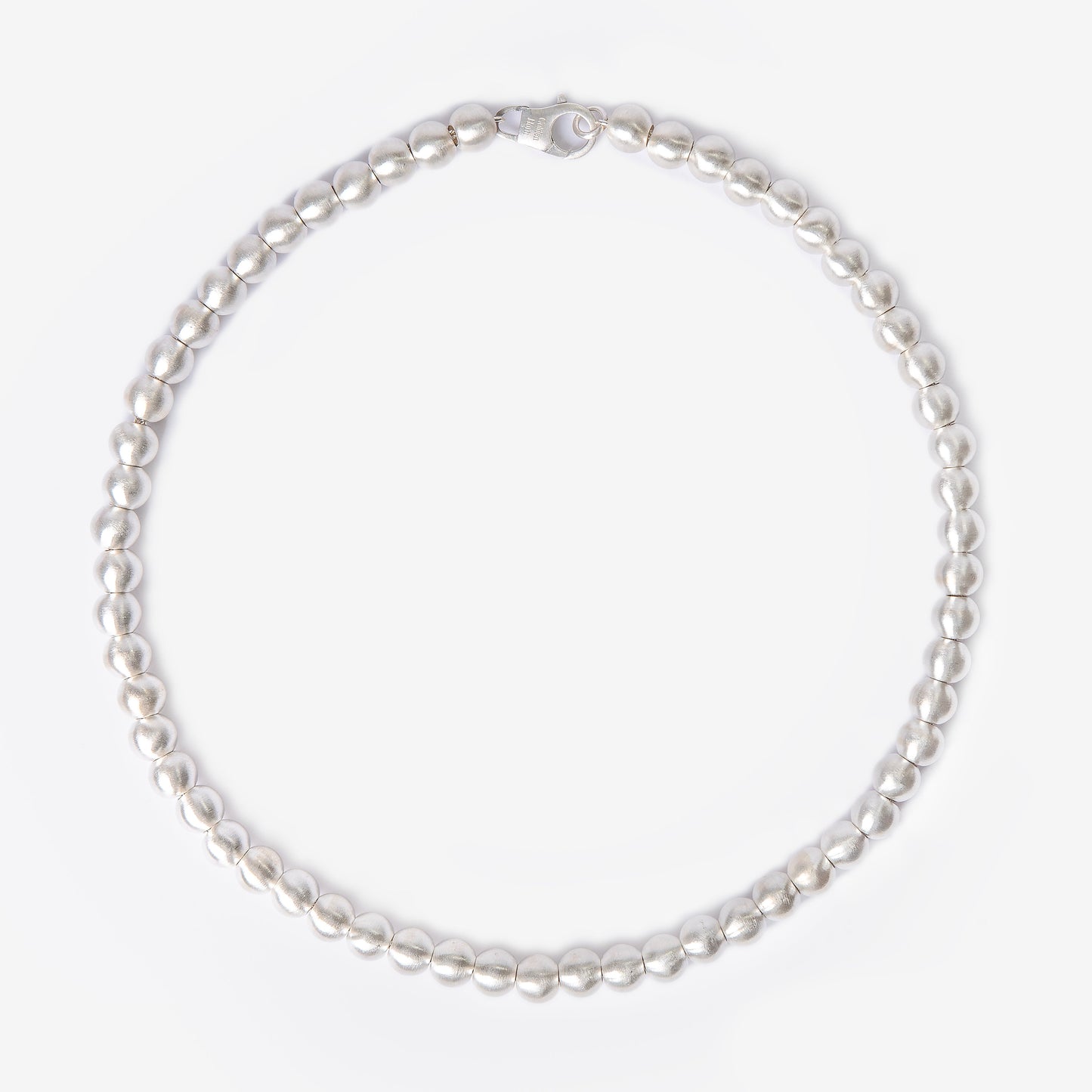 Silver Pearl Necklace-Golden Horn Jewellery